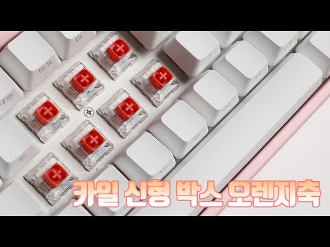 [<strong>ASMR</strong>]카일 신형 박스 오렌지축 기계식 키보드 하우징별 타건음 소리(<strong>ABS</strong>,ALU,ACRYLIC)