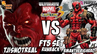 UMVC3 Parsec FT5 Set Runback - TJISNOTREAL VS BManTheBigHero