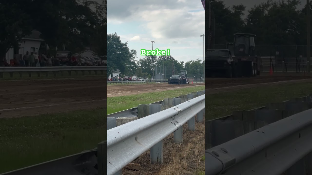 Broken! Ain’t got no gas in it! 