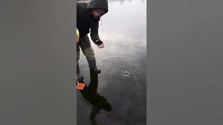 Первый лед! Очень опасно)