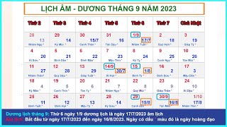 Lunar calendar September 2023 - Lunar calendar and holidays September 2023 screenshot 5