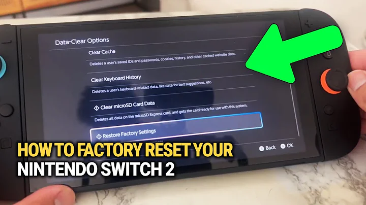 How To Factory Reset Your Nintendo Switch 2: Easy Guide!