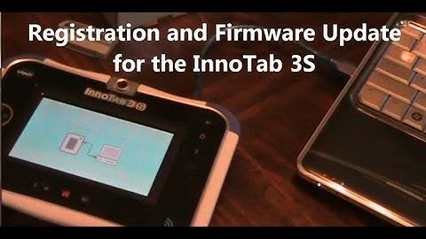 InnoTab 3S Registration & Firmware Upgrade