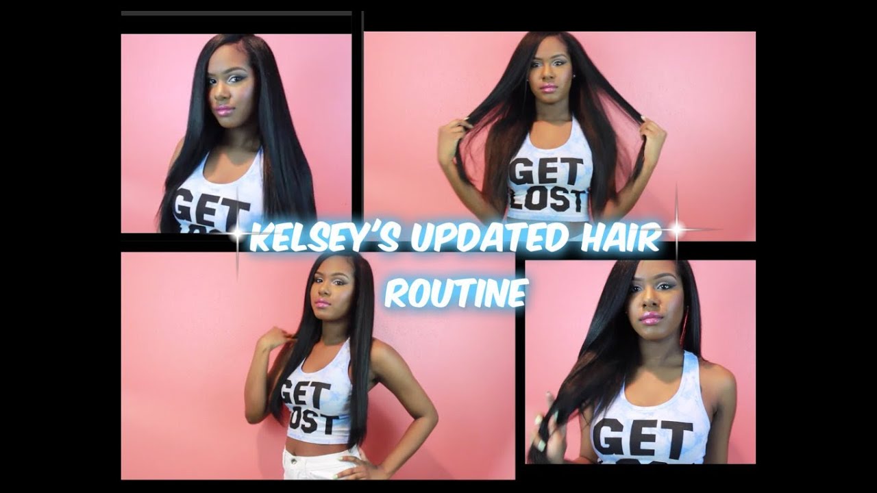 Kelsey's Updated Straight Hair Routine! (HIGHLY REQUESTED)