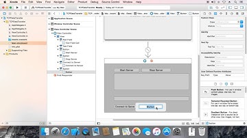 Objective-C TCP Socket: Step 1: Create Form