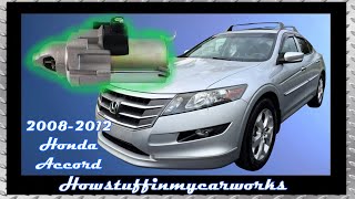 Como cambiar, quitar, reemplazar, remover el motor de arranque la marcha en Honda Accord 2008 a 2012