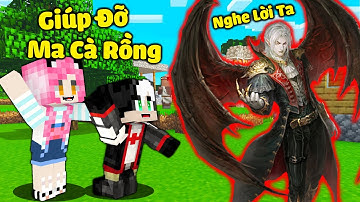 REDHOOD THỬ THÁCH 24GIỜ LÀM NÔ LỆ CHO VUA MA CÀ RỒNG TRONG MINECRAFT*1 NGÀY MỀU SỐNG CÙNG MA CÀ RỒNG