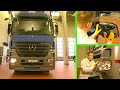 Mercedes-Benz Actros - Bulb Replacement On The Xenon Headlamps