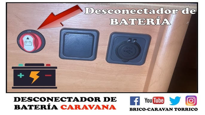 🥇 Desconectador Interruptor de Batería 200A Audiobus