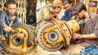 The Expert Mechanic Solved 950B Wheel Loader Differential Gear problem || Caterpillar