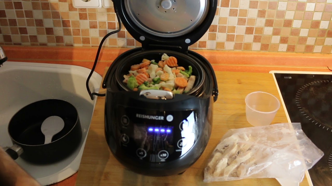 Mini Reiskocher von Reishunger Test  🍛Ich koche ein ganzes Gericht !