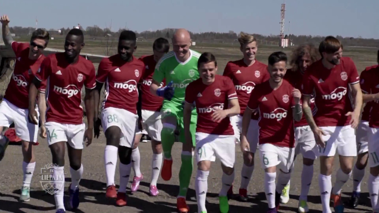 FK Liepāja/Mogo sezonas kopbilde starptautiskā lidostā 