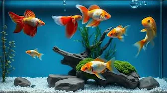 Beautiful Aquarium Ambience | Tropical Fish and Serene Water Motion