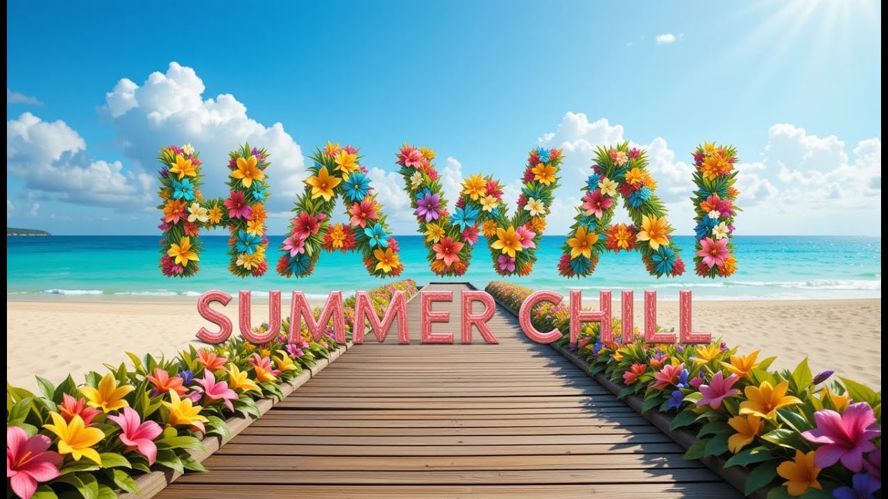 Hawaiian Music for Ultimate Summer Chill ☀️ Relaxing Island Vibes 2025