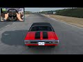 Gran turismo 7  1970 chevrolet chevelle ss 454 sport coupe  thrustmaster t300rs gameplay ps5