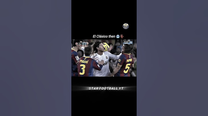 EL CLASICO NOW 🤡  🆚 Then ☠️ #football #elclasico #realmadrid #barcelona #fighting #viralvideo #god