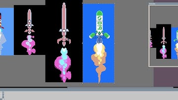 Rocket - pixelart animation timelapse