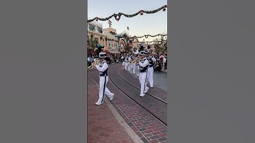 Disneyland Band Plays On Main Street USA! #shorts