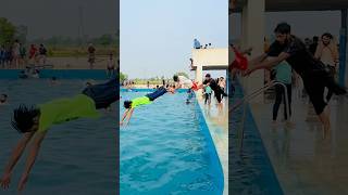 Viral videos swimming pool dive flip ￼