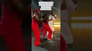 Davido blasts Switzerland with high-energy performance #davido #switzerland #shorts