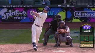 CLE@SEA: Smith doubles off Murphy's glove in right