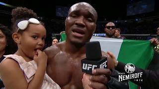 UFC 235: Камару Усман vs Тайрон Вудли - Слова после боя