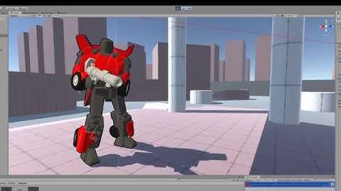 WIP Multiplayer (Fan) Transforming Robot Game - UNITY PROJECT