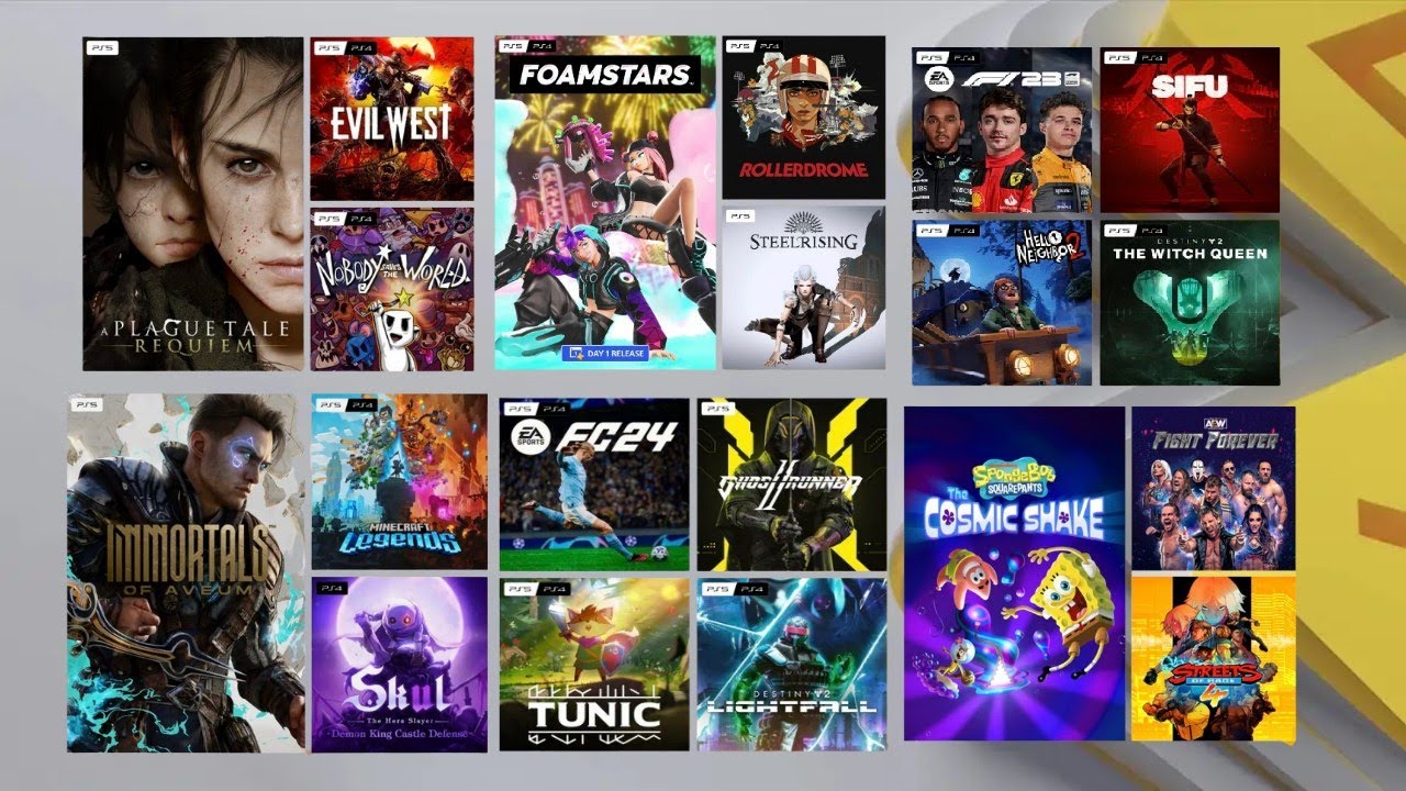 All PS Plus Essential Games So Far in 2024