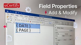 Word 2013: Add, Update & Customize Field Properties