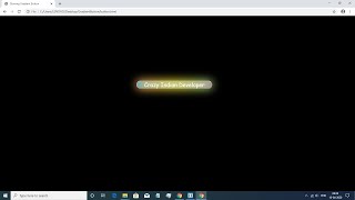 Glowing Gradient Button Animation Effects on Hover Using Html and CSS