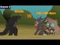 GODZILLA 3: Godzilla vs Monster Kaiju Raijin - Funny Cartoon Animation