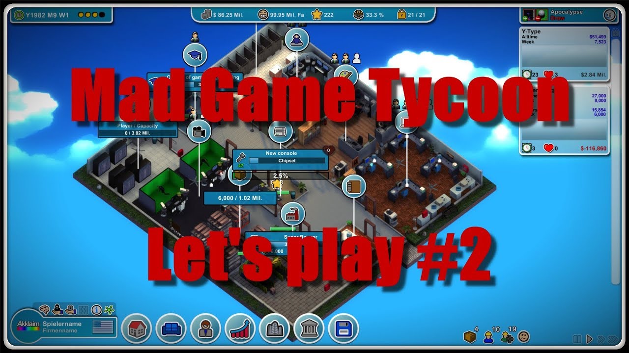 MAD GAME TYCOON 2 Le Succ s Commence YouTube
