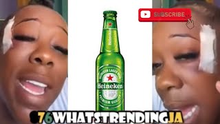 The truth Reveal! Dyema got a Heineken bottle to the face because of this