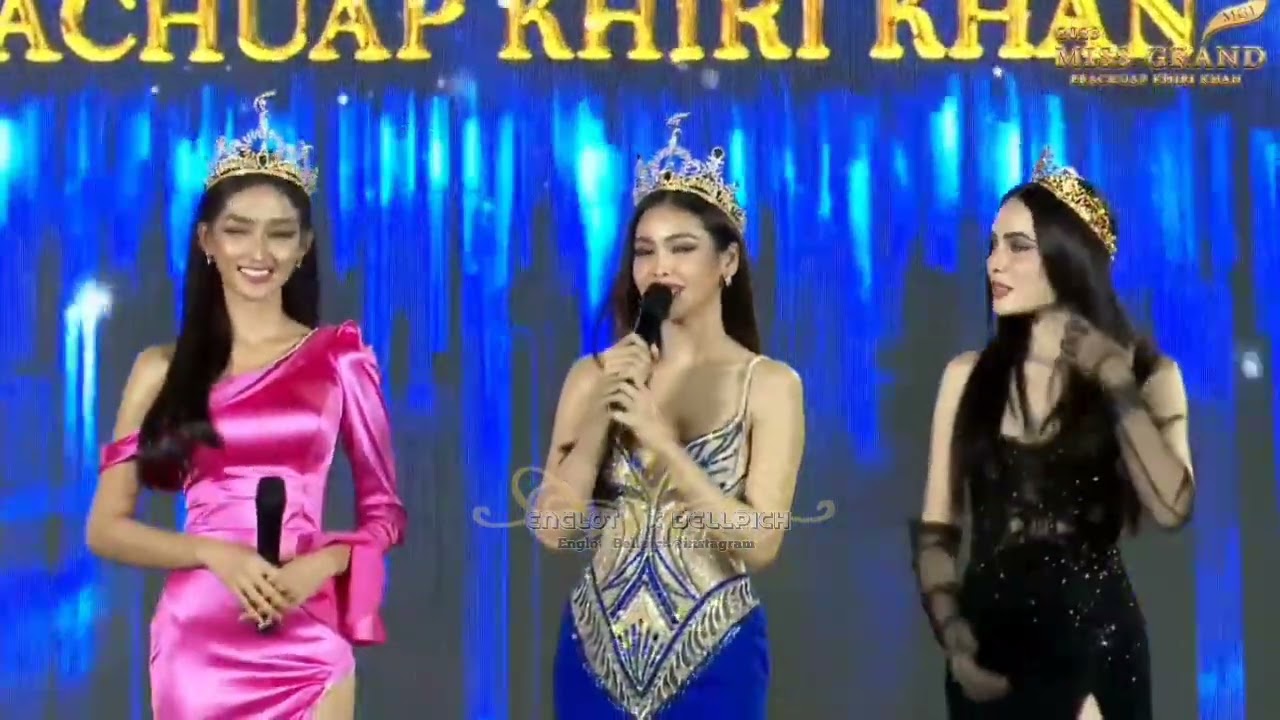 EngSub Pichy, Engfa, Charlotte and Meme Kansuda join Miss Grand prachuap Khiri Khan 2023 event