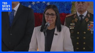 ベネズエラ外交団を米派遣　ロドリゲス大統領代行近く米訪問を否定｜TBS NEWS DIG