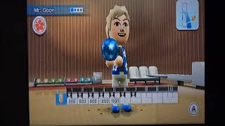 Wii 100 Pin Bowling Perfect Game #235