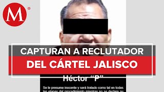 Detienen a reclutador del Cártel Jalisco Nueva Generación en Jalisco
