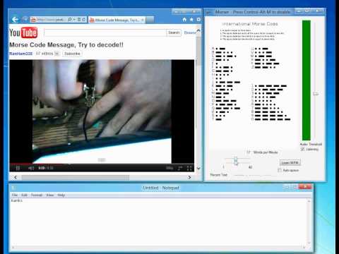 Morser Morse Code Input Application