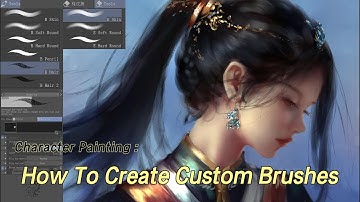 Clip Studio Paint | How To Create Custom Brushes and Brush Tip For Character Painting