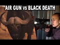 Girl hunts Cape Buffalo with AIR GUN!!!!