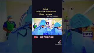 Recurrent Stone Successfully Removed By Pcnl & She Went Home Within A Day Without Any External Tubes