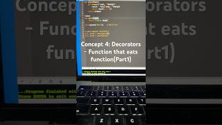 Concept 4 Decorators - Function that eats function(part-1) #learnpython #python #django