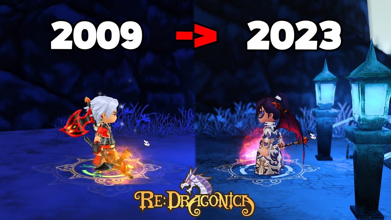 Dragonica : 2008 VS 2023 - Re:Dragonica Trailer