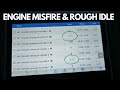 Mercedes M113k Rough Idle Misfire on Multiple Cylinders Smooth Running Test Part 1