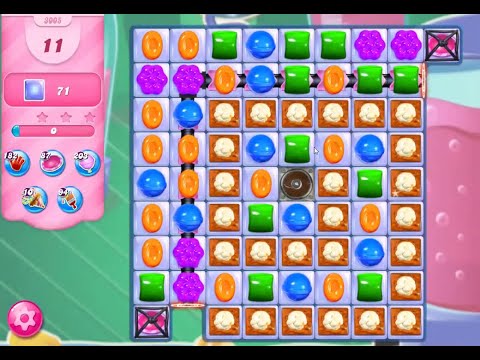 Candy Crush Saga Level 3005 No Boosters Third Version Youtube