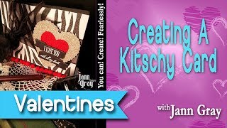 Embossing Paste Zebra Background & Blingy Focal Images