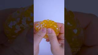 🍊 Orange Orbeez Squish — Super Satisfying Sounds ✨ #asmr #relaxing #diy #antistress