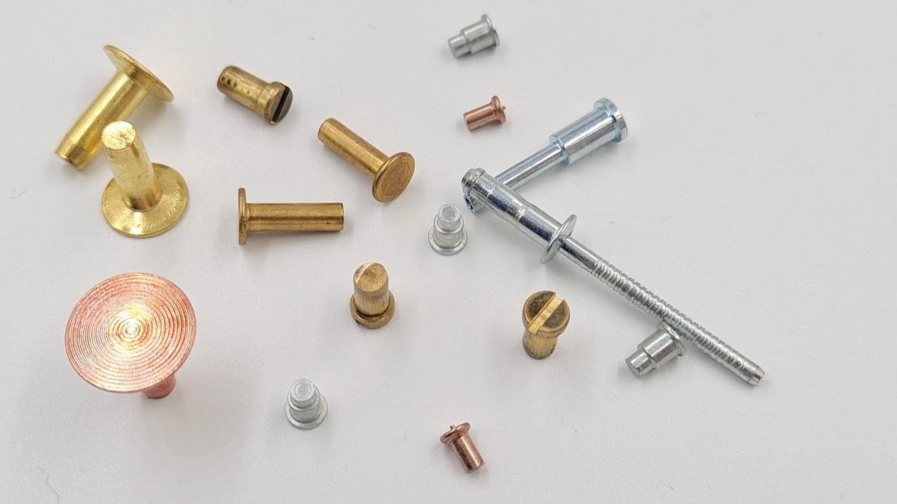 Various Rivets How do various types of rivets meet different connection needs? - YouTube