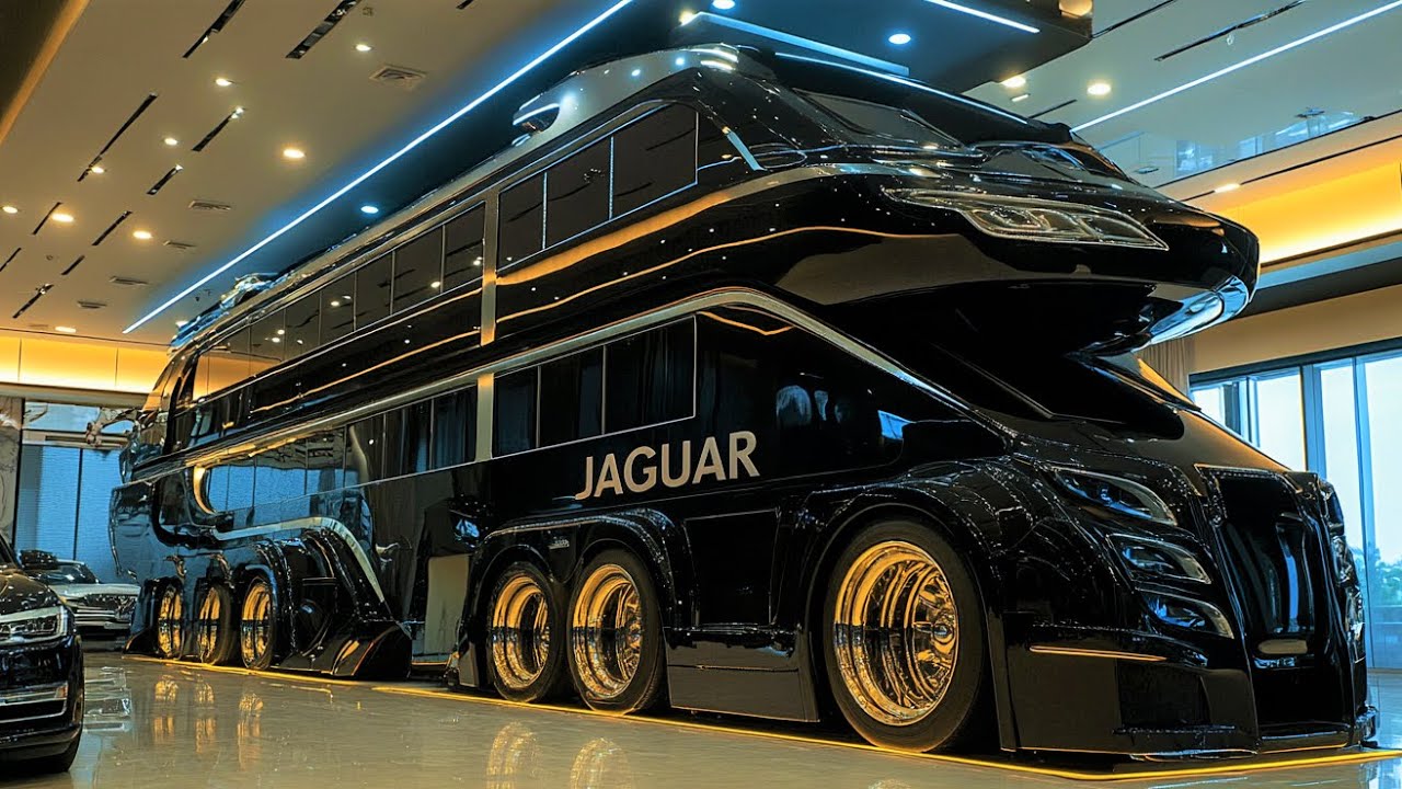 Элитные путешественники без ума от автодома Jaguar 2025 года.