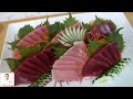 How To Fillet A Whole Bluefin Tuna For Toro Sashimi Plate